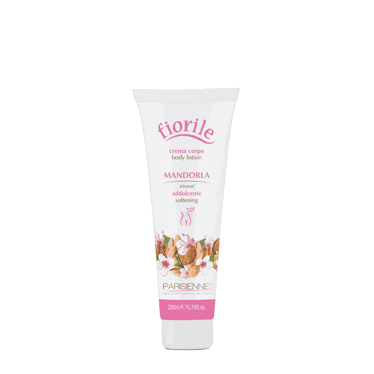 პარიზიენა-ტანის კრემი ნუშით დამარბილებელი.250მლ