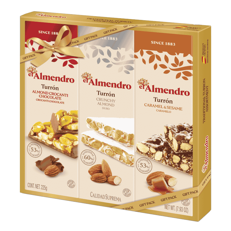 დელავიუდა-ნუგა ნუშით სასაჩუქრე 225გ უგლუტენო