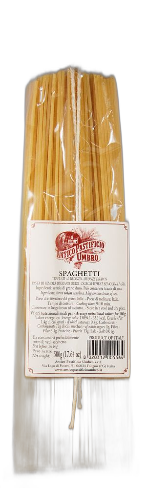 ანტიკო-სპაგეტი "Spaghetti" ბრინჯაოს მეთოდით დამუშავებული.500გ