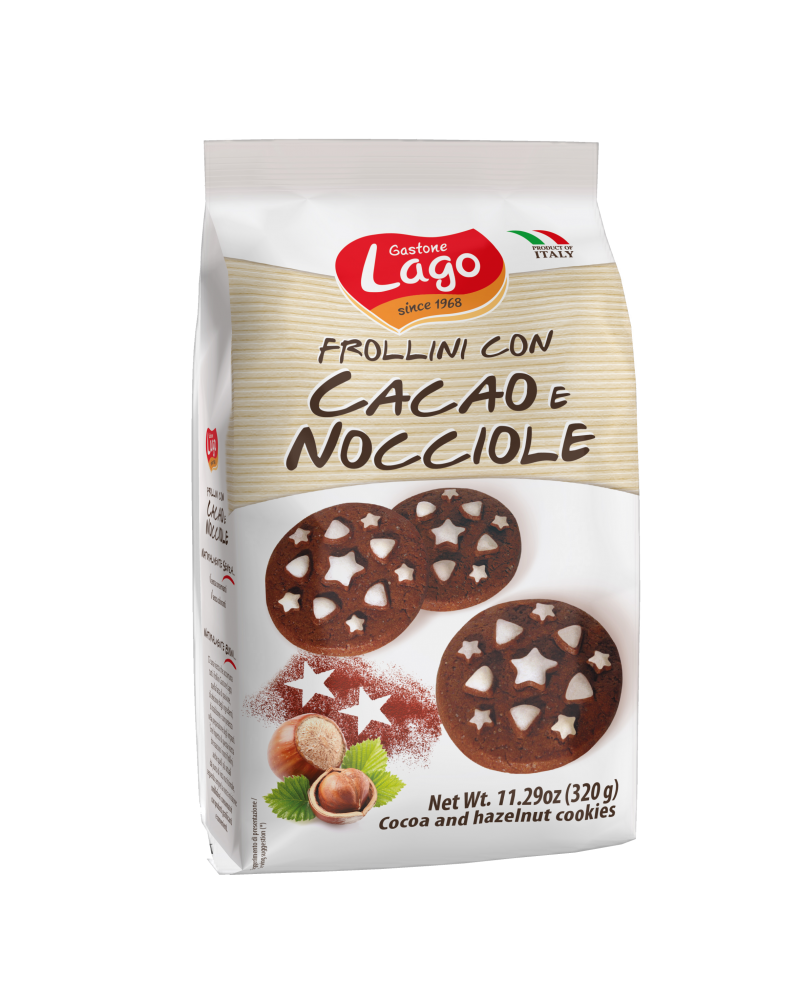 ლაგო-ორცხობილა თხილით და კაკაოთი 320გრ.