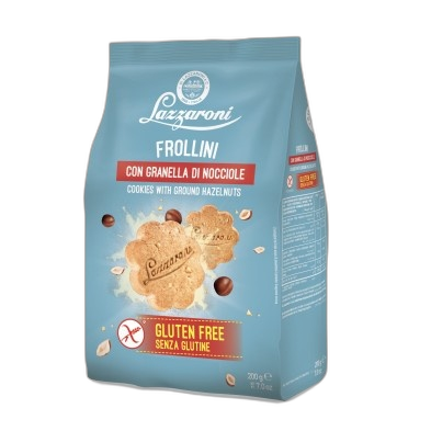 ლაზარონი-ორცხობილა თხილით  გლუტენის გარეშე 200გ