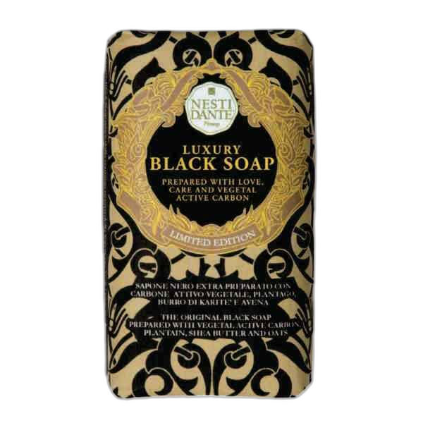 ნესტი დანტე-საპონი LUXURY BLACK შავი ნახშირით.250გ