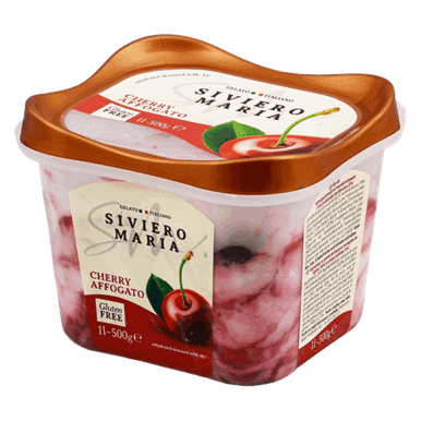 სივიერო მარია-ნაყინი /GELATO/აფოგატო ალუბლით უგლუტენო 150მლ