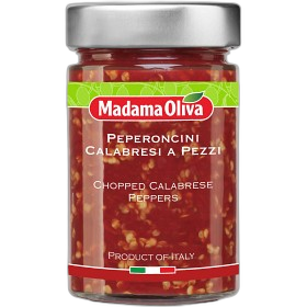 მადამა ოლივა-ჩილის წიწაკა კალაბრიული ნაჭრებად. 310 გ.