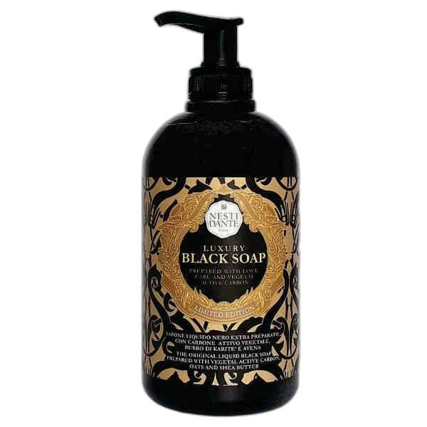 ნესტი დანტე-სახის&ხელის გელი "LUXURY BLACK".500მლ