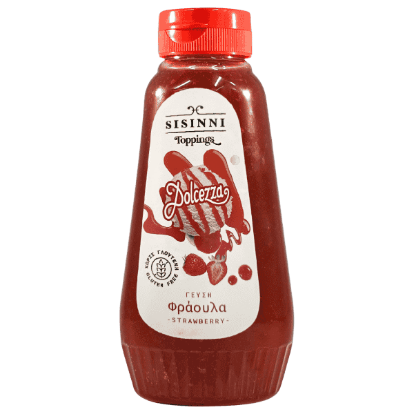 სისინი- მარწყვის ტოპინგი 420გ