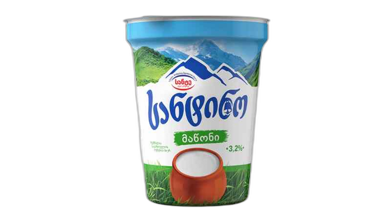 სანტინო მაწონი 3.2% 400 გ.