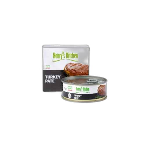 "Henry s Kitchen"-დაკონსერვებული ინდაურის პაშტეტი 120გრ