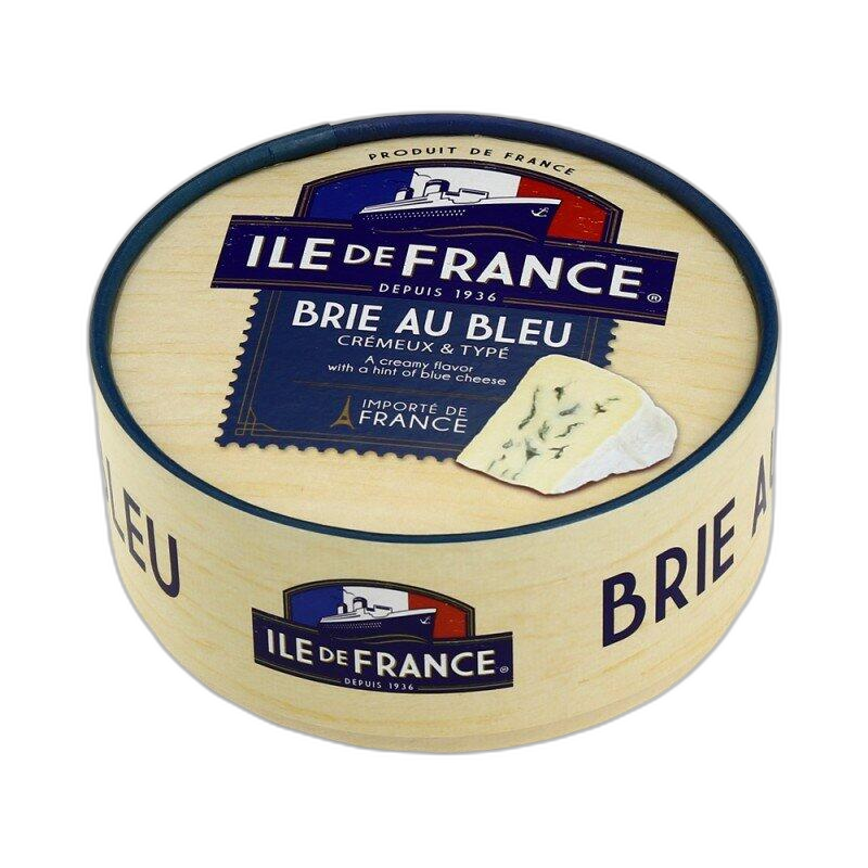 ყველი /Ile De France/ "ბრი" ლურჯი ობით 996153 /12*125 გრ