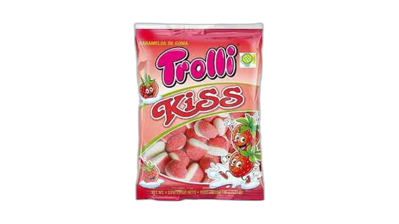 Trolli-ჟელიბონი "მარწყვით" 100გრ