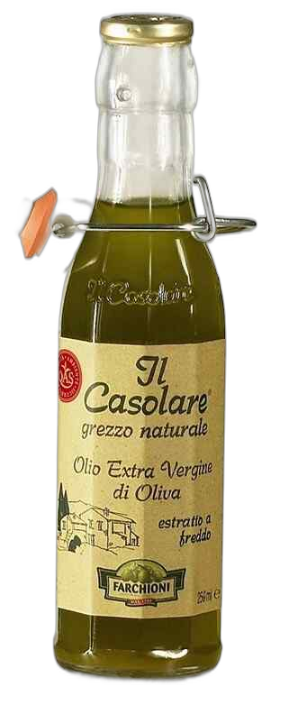 FARCHIONI -Il CASOLARE ზეითუნის ზეთი- ექსტრა ვერჯინე-გაუფილტრავი 250მლ
