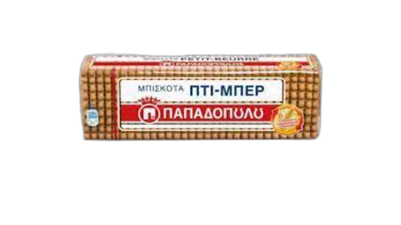"PAPADOPOULOS"- ორცხობილა "პეტი ბერი"225გრ