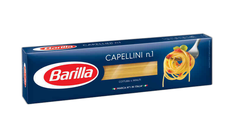 "BARILLA"- მაკარონი "კაპელინი" №1, 450გრ