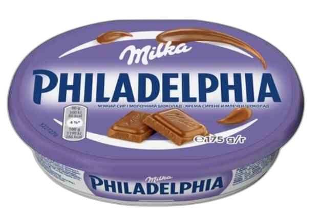 კრემყველი "ფილადელფია" შოკოლადით 175გრ