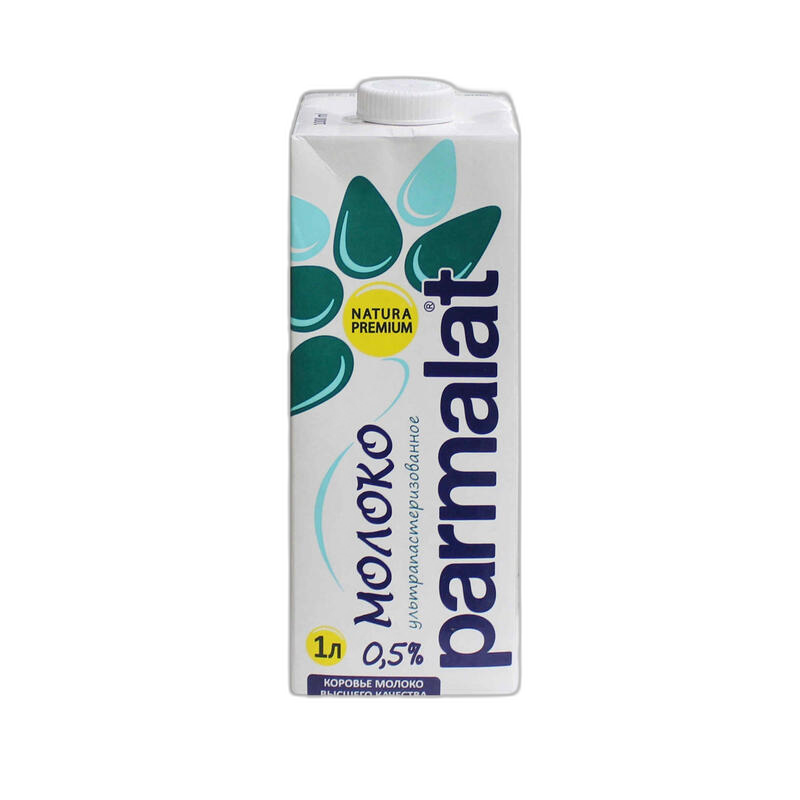 PARMALAT -  რძე  0.5 %  1000 მლ