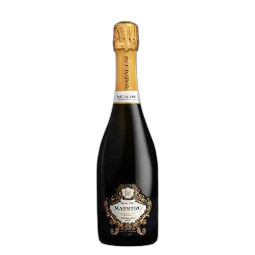 "მაესტრო"- ცქრიალა ღვინო, თეთრი, ნახევრად მშრალი 0.75ლ