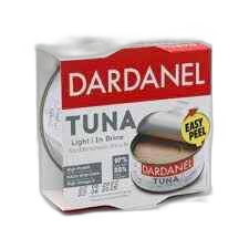"Dardanel"- თევზის კონსერვი თინუსი საკუთარ წვენში 140გ