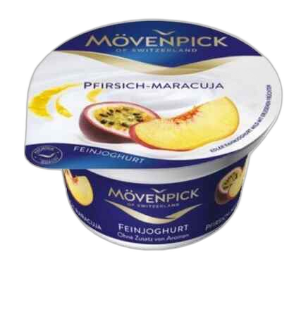 იოგურტი /მოვენპიკი/ ატამი და მარაკუა 20*100 გრ