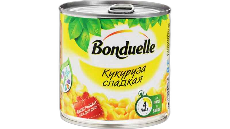 "Bonduelle"- კონსერვირებული სიმინდი 425 გრ.