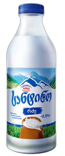 სანტინო რძე 2.5% 450 გ.