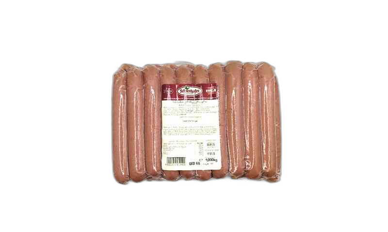 "Schirnhofer"- სოსისი ფრანკფურტერი 1კგ