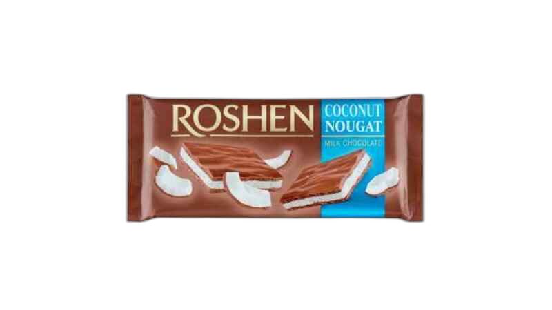 Roshen- რძიანი შოკ. ფილა ჰაეროვანი 80გრ