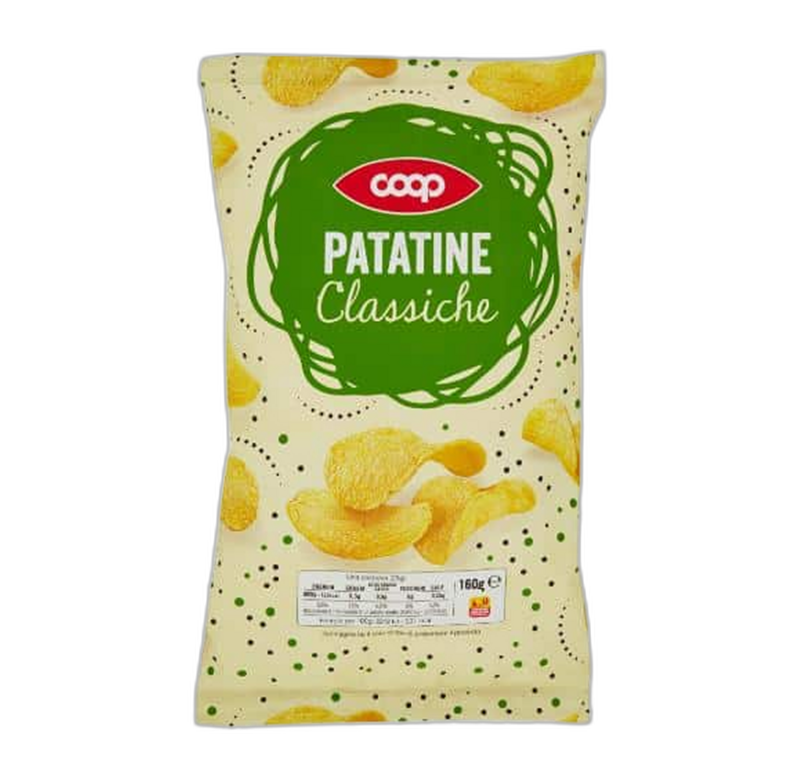 "COOP"- კარტოფილის ჩიფსი 14*160 გრ