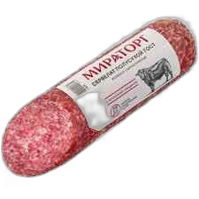 "Miratorg"- უმად შებოლილი ძეხვი "სერველატი" 300 გრ