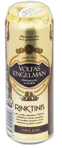 "Volfas Engelman"- ლუდი Rinktinis 5,2% , 586ლ