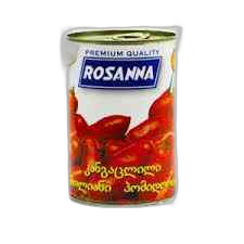 "ROSANNA"- პომიდორი მთლიანი 400გრ*24ც