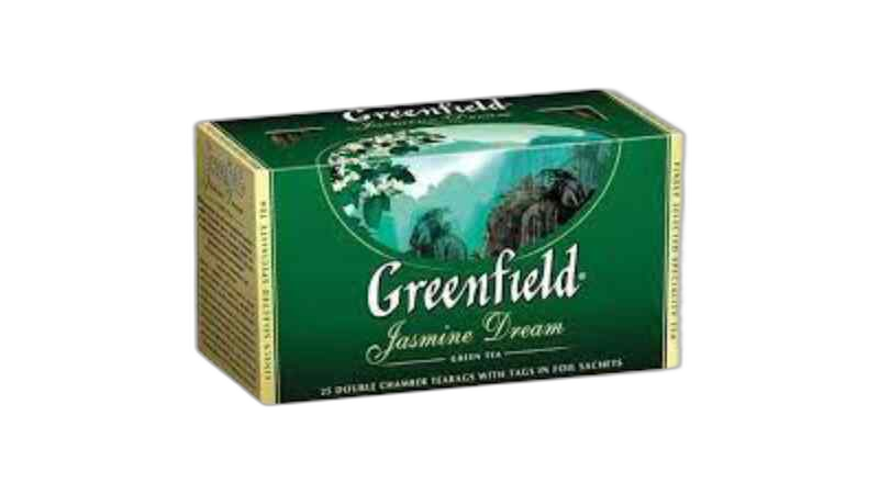 "GREENFIELD"-მწვანე ჩაი "ჯასმინ დრიმ" 2გრX25ც