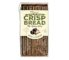 "crisp bread" - ხრაშუნა პური ზეთისხილით და ნიორით 130 გრ