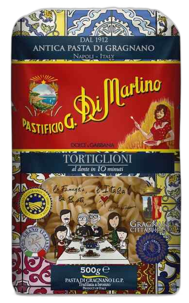 Di Martino - მაკარონი  ტოფეტე  12x500 გრ. Dolce&Gabbana