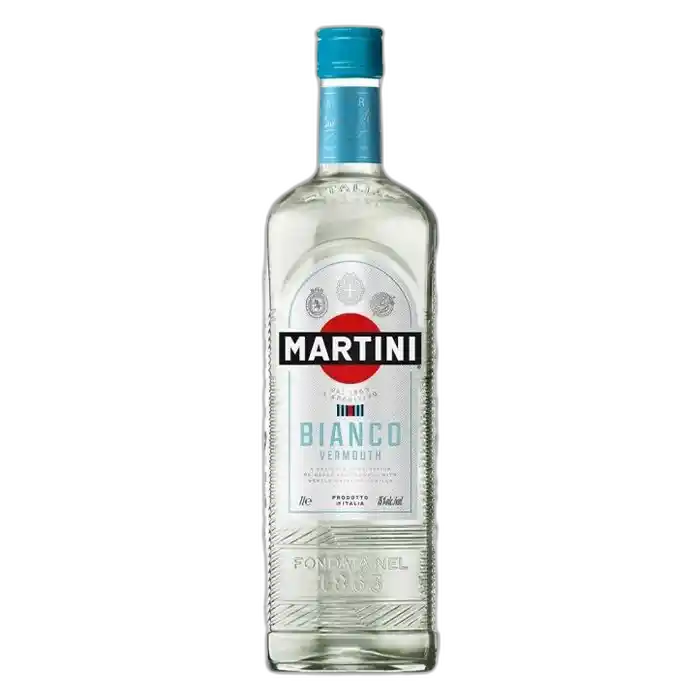 Martini Bianco 1 L 15 % New Design - ვერმუტი მარტინი ბიანკო