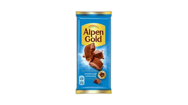 Alpen Gold-  შოკოლადის ფილა რძიანი 80რ