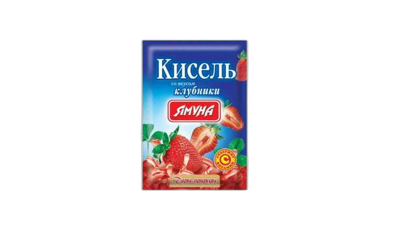 "yamuna"- კისელი მარწყვის 65 გრ.