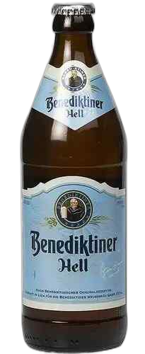 Benedictine-ლუდი ჰელი 0.5ლ შუშა