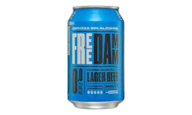 ლუდი "ESTRELLA DAMM " უალკოჰოლო 0.33 ლ თუნუქის ქილა - 24ც/ყ