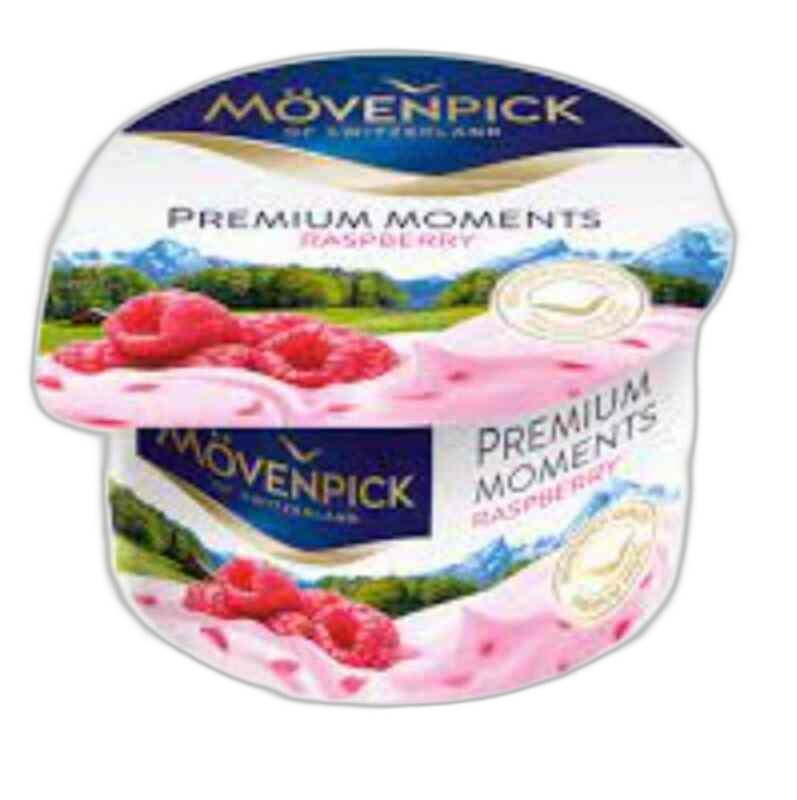 იოგურტი /მოვენპიკი/ ჟოლოთი 20*100 გრ