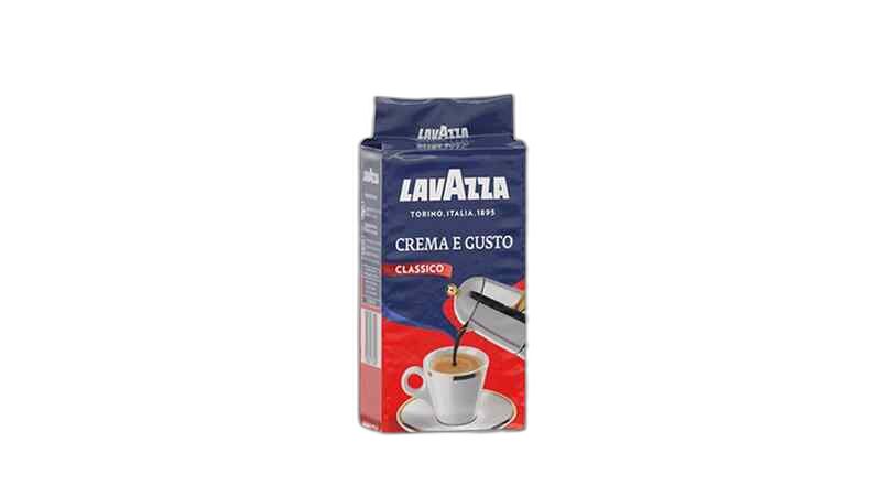 "Lavazza"-ყავა დაფქვილი პაკ.CREMA & GUSTO 250 გრ