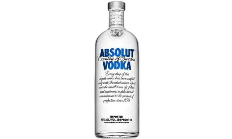 ABSOLUT BLUE-არაყი "აბსოლუტი,ბლუ" 40% 1ლ
