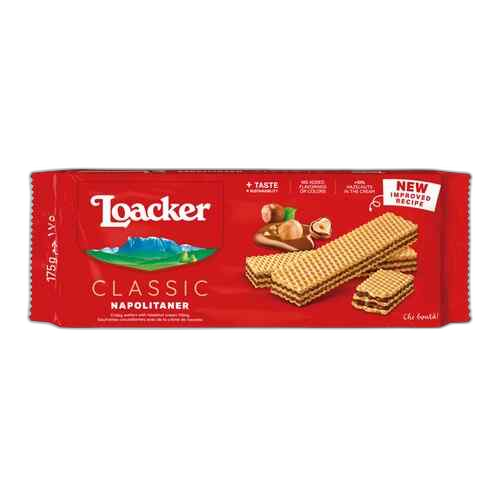 "LOACKER"- ვაფლი კლასიკი  ნაპოლიტანერი 175გრ