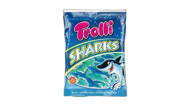 Trolli-ჟელიბონი "ზვიგენი" 100გრ