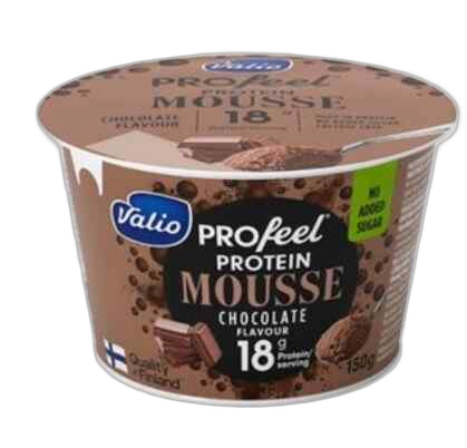 პროტეინის მუსი/Valio/ "Profeel" კაპუჩინოს/, ულაქტოზო 6*150 გრ