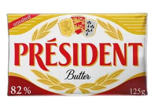 პრეზიდენტი კარაქი 82% 400 გ.