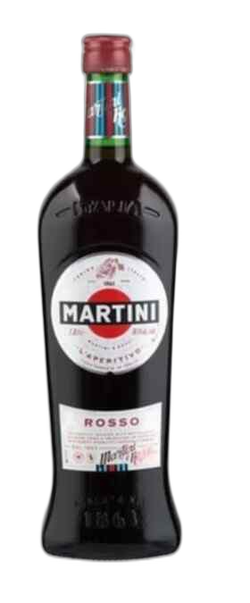 Martini Rosso 1 L 15 % New Design - ვერმუტი მარტინი როსსო