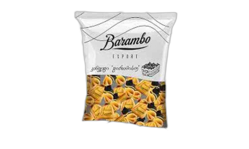 Barambo Export - რძიანი შოკოლადის კანფეტი ტირამისუ 200გრ