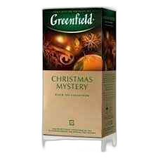 "GREENFIELD"-შავი ჩაი "ქრისთმას მისთერი" 1,5გრ*25