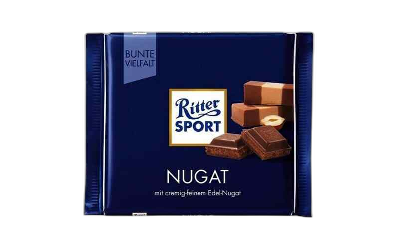"Ritter sport"- შოკოლადი ნუგათი