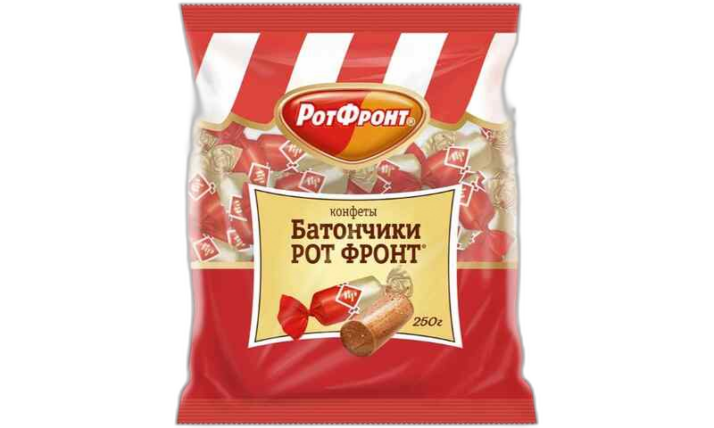 "როტ ფრონტ"-შოკოლადის ბატონჩიკი 250გრ